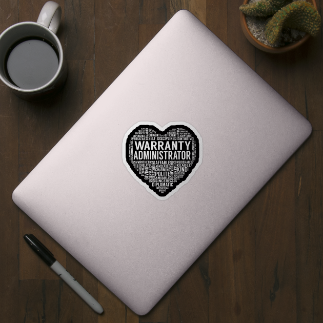 Warranty Administrator Heart by LotusTee